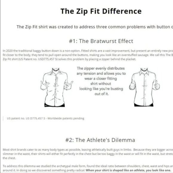 Teddy Stratford Light Blue Oxford Short Sleeved Button Down w Zip Fit - Size 5 - Picture 9 of 14